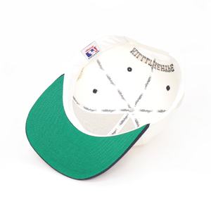 Casquettes Snapback en Acrylique Personnalisées Blanches à 6 Panneaux avec Logo Brodé 3D pour Hommes - Product Image 6