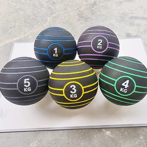 Ballon de fitness CHOOYOU pour <span class=keywords><strong>yoga</strong></span>, tai-chi, entraînement aux squats, équilibre mural, ballon de fitness non élastique en caoutchouc solide, ballon de gravité - Product Image 2