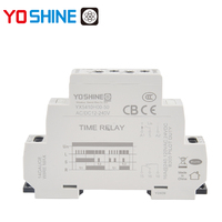 Relais temporisé double déclenchement double temps miniature étanche AC/DC 24-240V 10/16A SPDT Yoshine YX5410H33-50 certifié CCC ROHS à visser