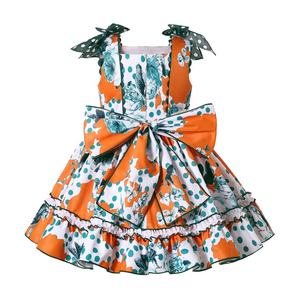 Pettigirl-Vestidos Vintage de flores para niñas pequeñas, trajes de cumpleaños, talla 2, 3, 4, 5, 6, 8, 10, 12 años - Product Image 3