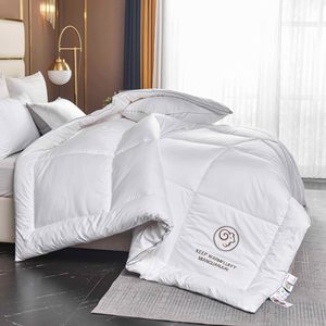 Edredón Cálido <span class=keywords><strong>de</strong></span> Lana <span class=keywords><strong>de</strong></span> Alta Calidad, 100% Lana Merino Australiana Pura, Edredón <span class=keywords><strong>de</strong></span> Lana <span class=keywords><strong>de</strong></span> 200x220cm para Invierno - Product Image 2