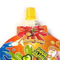 Vente en gros de bonbons liquides sucrés à la confiture aigre aromatisée pour enfants populaire Offre Spéciale personnalisé