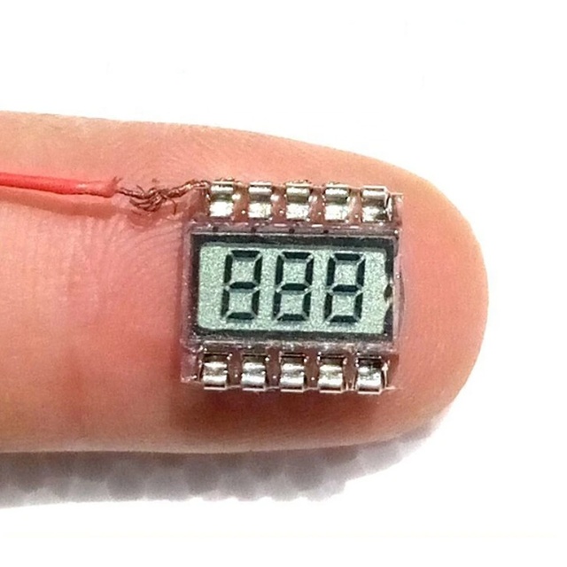 10PIN TN Positive 3-Digits Segment LCD Panel 3.0V Digital Tube Display