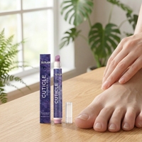 Poussoir à cuticules stylo, outil de soin des ongles, brosse fine, stylo de précision pour sculpter les bords des ongles, logo personnalisé