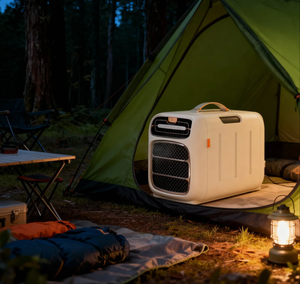 ポータブルキャンプミニエアコン充電式ソーラー発電テントカー屋外卸売 - Product Image 2