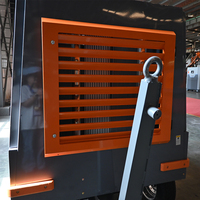 Compresseur d'air silencieux, écologique, refroidi par eau, lubrifié au diesel ZEGA 141SCY-12-15, moteur 17/15 M/min, portable