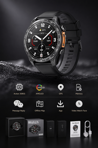 Reloj Inteligente <span class=keywords><strong>GPS</strong></span> AMOLED de 1.43 Pulgadas, Resistente al Agua IP68, Barómetro y Brújula, Carga Magnética, Reloj Deportivo Resistente para Exteriores OEM/ODM - Product Image 2