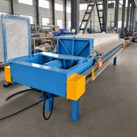 Presse à plaques intégrée hydraulique automatique à haute efficacité pour le traitement des eaux usées municipales, faible bruit, longue durée de vie