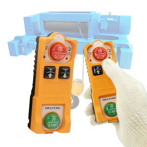 เครื่องยกไฟฟ้าความเร็วสูงแบบ2ช่องกันน้ำได้รีโมทคอนโทรลไร้สายสำหรับงานอุตสาหกรรม - Product Image 5