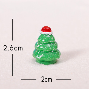 Décorations pour sapin de Noël, ornements artisanaux en résine DIY, petits accessoires, jouets tendance en résine - Product Image 6