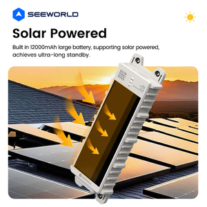 NOUVEAU Dispositif de suivi GPS 4G LTE <span class=keywords><strong>solaire</strong></span> avec alarme anti-effraction, étanche IP67, compatible PC, 1 an, pour conteneurs d'actifs - Product Image 4
