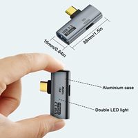 Adaptateur OTG USB C vers USB 3.0 Femelle, Adaptateur OTG 10 Gbps, Convertisseur OTG USB-C Type-C vers 3.2 pour Ordinateur Portable, Tablette, Téléphone
