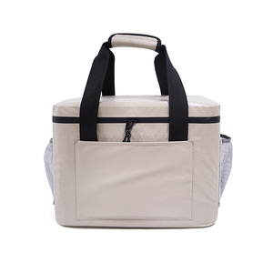 Hot Verkoop Beige Afneembare Opvouwbare Waterdichte Koeltas Geïsoleerd Eenvoudig Gebruik Zachte Koeltas Inklapbaar - Product Image 2