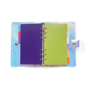Customized A6 <strong>Index</strong> <strong>Card</strong> Pp Binder Separator Plastic Multicolor Label Separator 6 Ring Binder <strong>Index</strong> Page Label <strong>Card</strong> - Product Image 1