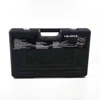 Modèle TS027 142 + 2 pièces douille 72 dents clé à cliquet embouts de tournevis Kit d'outils à main de réparation automatique étui rigide OEM