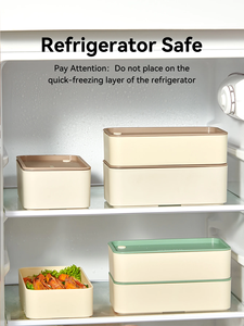 Topwin Microwave <b>Bento</b> <b>Box</b> Single Tier Stainless Steel Leak Proof Divided Food Heatable Portable <b>Lunch</b> <b>Box</b> for Students <b>Kids</b> - Product Image 4