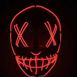 El mejor vendedor de luz Led <span class=keywords><strong>purga</strong></span> máscara para el Día de San Patricio Festival de <span class=keywords><strong>Halloween</strong></span>, - Product Image 2
