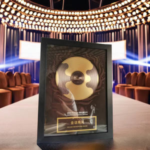 30*40cm kim loại tấm giấy phép mô hình tùy chỉnh <span class=keywords><strong>CD</strong></span> ghi vinyl kỷ lục âm nhạc Fan memorial mảng bám trang trí cửa hàng Spotify Quà Tặng - Product Image 2