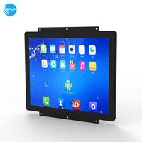 Panel PC Industrial de 19 Pulgadas, Delgado, para Montaje en Pared, con Sistema Operativo Android RK3288, Pantalla Táctil Capacitiva Multipunto, IP65, Carcasa de Aleación de Aluminio