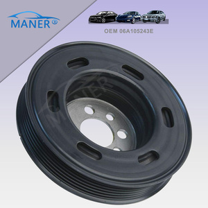Poulie de courroie de vilebrequin de moteur MANER pour VW GOLF JETTA AUDI A3 A4 TT SEAT ALTEA TOLEDO 06B105243F 06A105243E - Product Image 5