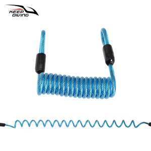 KEEP DIVING RP 026 Corde de sécurité anti-perte pour caméra de plongée avec crochet de verrouillage et câble en acier à ressort pour équipement - Product Image 5