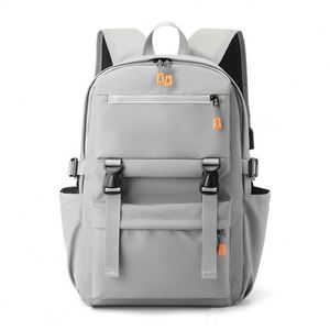 Custom logo School <b>Bags</b> Softback <b>Travel</b> <b>Backpack</b> <b>Bag</b> 15.6inch USB Laptop <b>Backpack</b> <b>Bag</b> for Men Women - Product Image 3