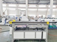 Machine d'extrusion de tuyaux flexibles en plastique à paroi simple corruguée à grande vitesse FEP PFA PP PE PVC PA pour le refroidissement de l'air/de l'eau