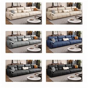 <span class=keywords><strong>Divano</strong></span> in <span class=keywords><strong>Pelle</strong></span> per Soggiorno 2026 Nuovo <span class=keywords><strong>Divano</strong></span> Dritto a Tre Posti in Vera <span class=keywords><strong>Pelle</strong></span> di Prima Qualità Stile <span class=keywords><strong>Moderno</strong></span> e Semplice - Product Image 2