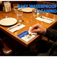 Carte NFC en acrylique de 12 cm pour avis Google – Idéale pour restaurants, cafés, salons, hôtels, comptoirs de vente au détail – Plaque personnalisable pour laisser un avis en tapotant