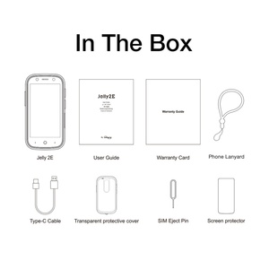 โทรศัพท์มือถือรุ่นใหม่ Unihertz Jelly 2E หน้าจอ 3.0 นิ้ว ปลดล็อคแล้ว หน่วยความจำ 4+64GB รองรับซิมคู่ NFC รองรับภาษาสเปน ระบบปฏิบัติการ Android 12 - Product Image 5