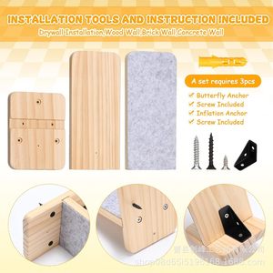Nuevo plataforma de escalada para gatos de madera maciza con tapete de fieltro, riel de escalada seguro y ecológico para gatos. - Product Image 3