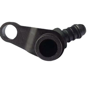Airship Automotive Fuel <b>Quick</b> Connect Elbow Fitting Black Plastic Rubber Nylon Tube <b>Connector</b> Bend Specification - Product Image 1
