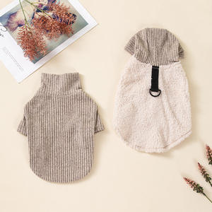 Vêtements pour chien d'automne et d'hiver transfrontaliers, sweat à capuche pour animaux de compagnie, ensemble deux pièces avec boucle de traction, <span class=keywords><strong>Chihuahua</strong></span>, <span class=keywords><strong>petit</strong></span> ours - Product Image 5
