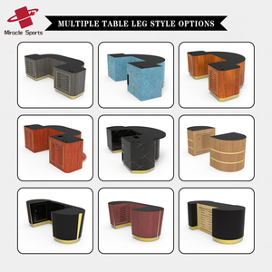 Wholesale Professional Tri-<strong>Card</strong> Poker <strong>Table</strong> with Modern Classic Wood Design for Casino Entertainment - Product Image 5