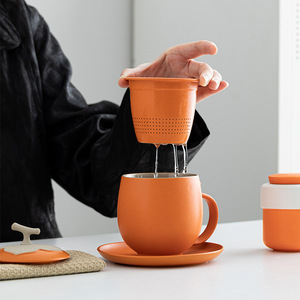 Juego de Tazas de Cerámica Estilo Ejecutivo, Práctico Bloc de Notas, Regalos de Graduación para Profesores, Recuerdos Corporativos, Regalos de Aniversario, Logotipo Personalizado - Product Image 4