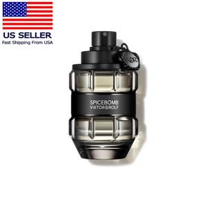 ViktorI Spice Bomb Eau de <span class=keywords><strong>Parfum</strong></span> - Cologne pour homme, <span class=keywords><strong>parfum</strong></span> longue durée, senteur boisée épicée - Cologne pour homme - Avec notes d'agrumes et de tabac - Product Image 1