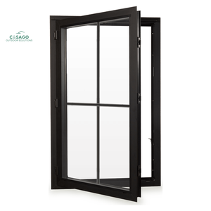 Fenêtres à battants en aluminium à rupture de pont thermique, écoénergétiques, maximisant la ventilation naturelle et réduisant les coûts d'énergie toute l'année - Product Image 4
