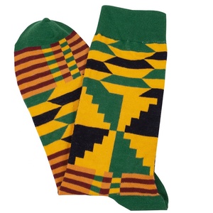 <span class=keywords><strong>Chaussettes</strong></span> décontractées unisexes pour hommes, vente en gros, <span class=keywords><strong>chaussettes</strong></span> <span class=keywords><strong>fantaisie</strong></span> colorées à motifs géométriques abstraits, <span class=keywords><strong>chaussettes</strong></span> originales à imprimé ethnique africain en coton - Product Image 6