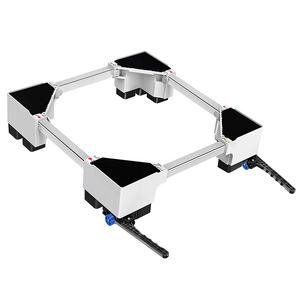 Movable Adjustable <b>Washing</b> <b>Machine</b> Stand with <b>Wheels</b> Wash Dryer Bracket for Fridge Refrigerator Base <b>Washing</b> <b>Machine</b> Parts - Product Image 2
