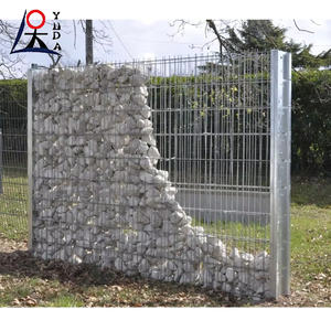 Retino di pietra per saldatura elettrica con rete di gabbiotto a rete con rete di gabbiotto per pareti di fiume - Product Image 1