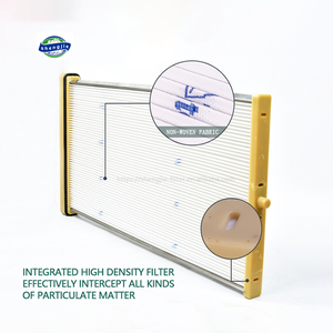 फ्लैट पैनल फिल्टर कारतूस 0345064 पैनल फिल्टर प्लेक्टेड फ्लैट पैनल एयर फिल्टर कारतूस - Product Image 2