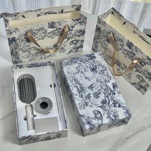 Peine Antiestático con Cojín de Aire para Mujer, Mango de PC, Uso en Salón, Masaje del Cuero Cabelludo y Función de Presión, Caja de Regalo Incluida - Product Image 1