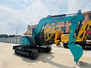 รถขุดไฮดรอลิก Kobelco SK75 ของแท้ ขายดี สภาพดี ไม่มีการรั่วไหล ไม่มีการเลื่อนหางขณะหมุน พร้อมจัดส่งทันที - Product Image 2