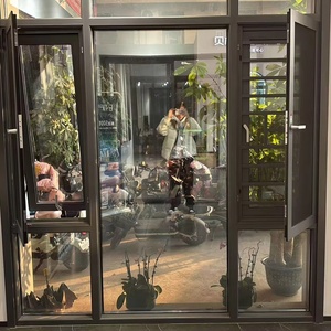 Chống Trộm nhôm khuôn cửa sổ thiết kế hiện đại louver Rèm pas24 bảo đảm đa điểm Hệ thống khóa cho nhà phố - Product Image 1