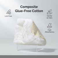 Ouate thermique respirante, ignifuge et recyclable en fibres de polyester coupées, pour le rembourrage de canapés et matelas