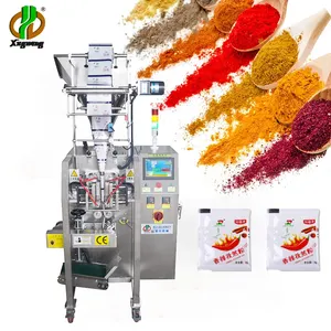 1-50g vierseitige Versiegelung verpackungs maschine Gewürz Chili pulver automatische Pulver verpackungs maschine