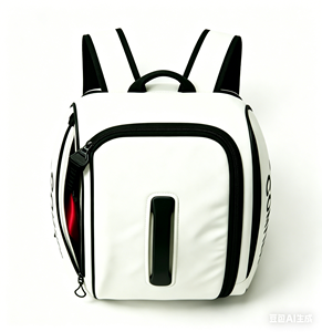 Sac à dos de pickleball en PVC résistant à l'eau avec compartiment pour raquette, grande capacité, sac de sport pour la salle de sport - Product Image 5