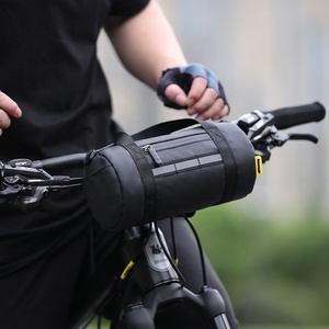 Rhinowalk Sac de guidon de vélo à roulettes très vendu, sac de guidon de vélo de gravier rond pour les voyages à vélo VTT - Product Image 6