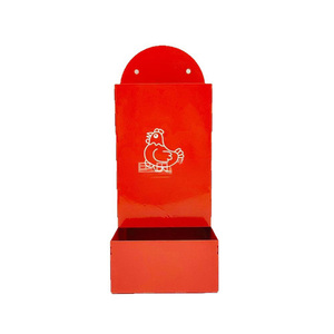 Nouveau design <span class=keywords><strong>Coquille</strong></span> d'huître pour poulets Mangeoire suspendue en métal pour poulets Mangeoire automatique pour volailles Abreuvoir automatique pour poulets - Product Image 3