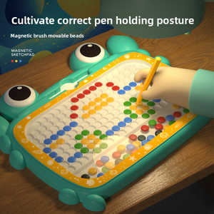 กระดานแม่เหล็กรูปปูข้ามพรมแดนสำหรับเด็กปฐมวัยของเล่น<span class=keywords><strong>วาด</strong></span>ภาพปริศนาพร้อมคุณสมบัติดูด - Product Image 3